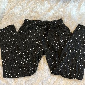 Lou & Grey LOFT Black Star Joggers